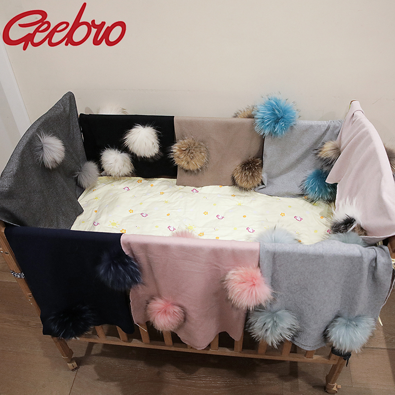 Baby Swaddle Blanket - Geebro Selimut Lampin Wol Hangat Baru
