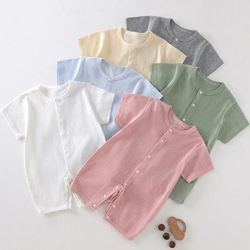 Baby Products On Sale - Romper Bayi Katun Musim Panas, Bahan