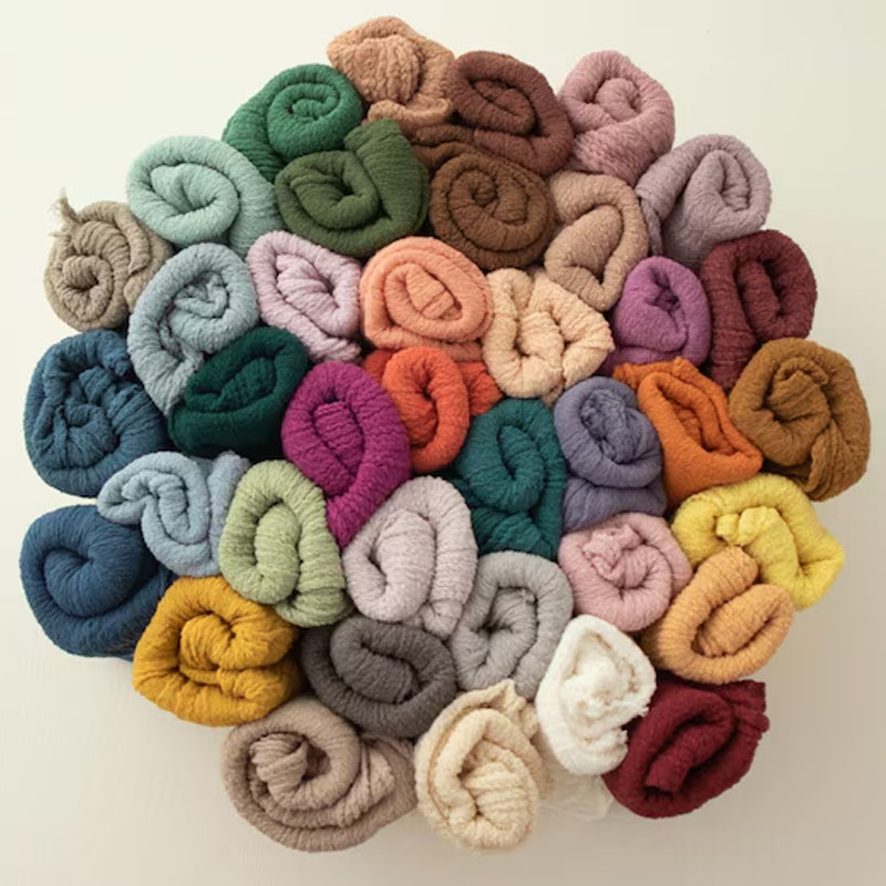 Baby Swaddle Blanket - 1 Buah/Kain Kasa Gelembung Lembut Pembungkus