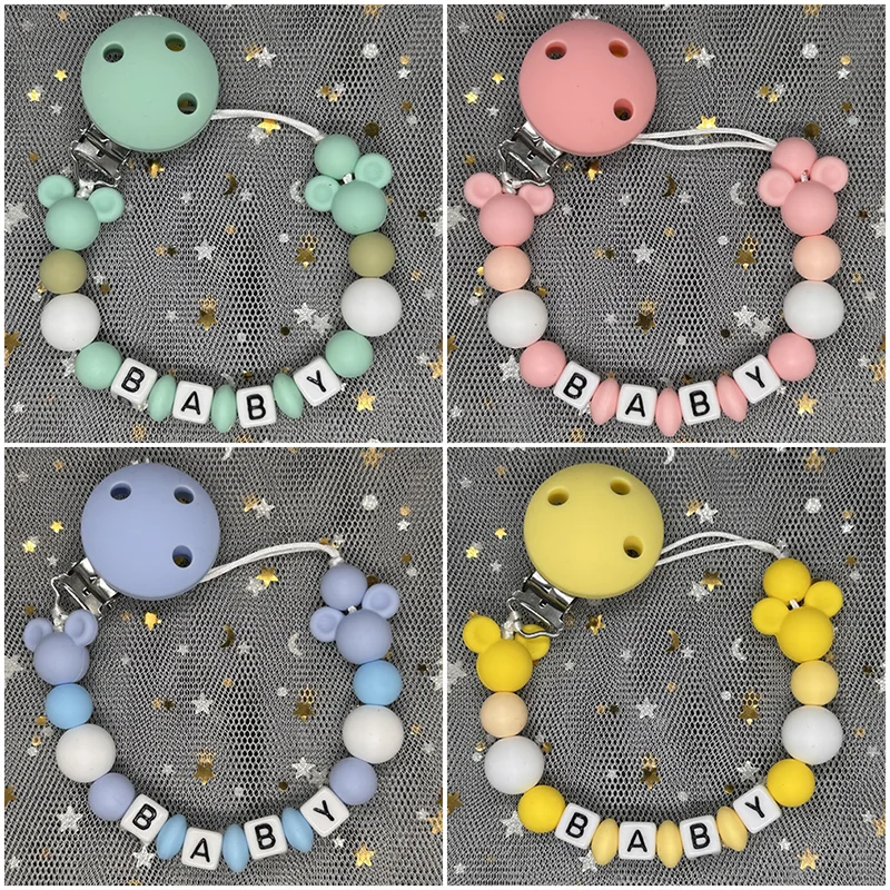 Baby Pacifier Clip - Klip Dot Bayi Rantai Penahan Dot