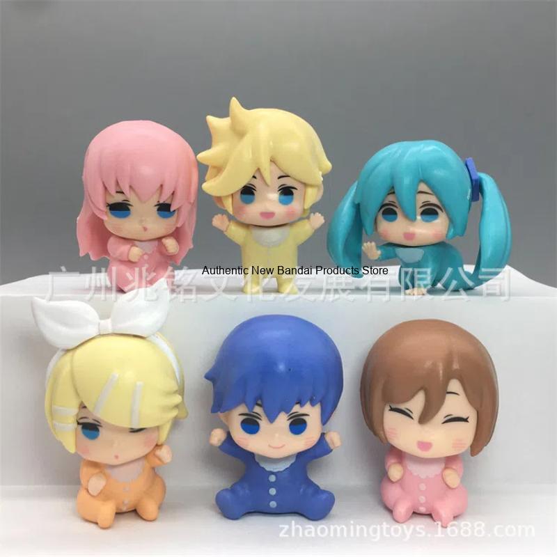 Baby Q Products - 6 Buah/Set Anime Hatsune Miku Versi