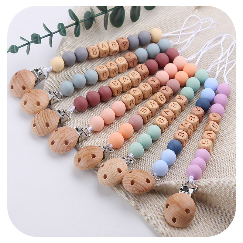 Baby Pacifier Clip - Klip dot bayi baru lahir, Aksesori