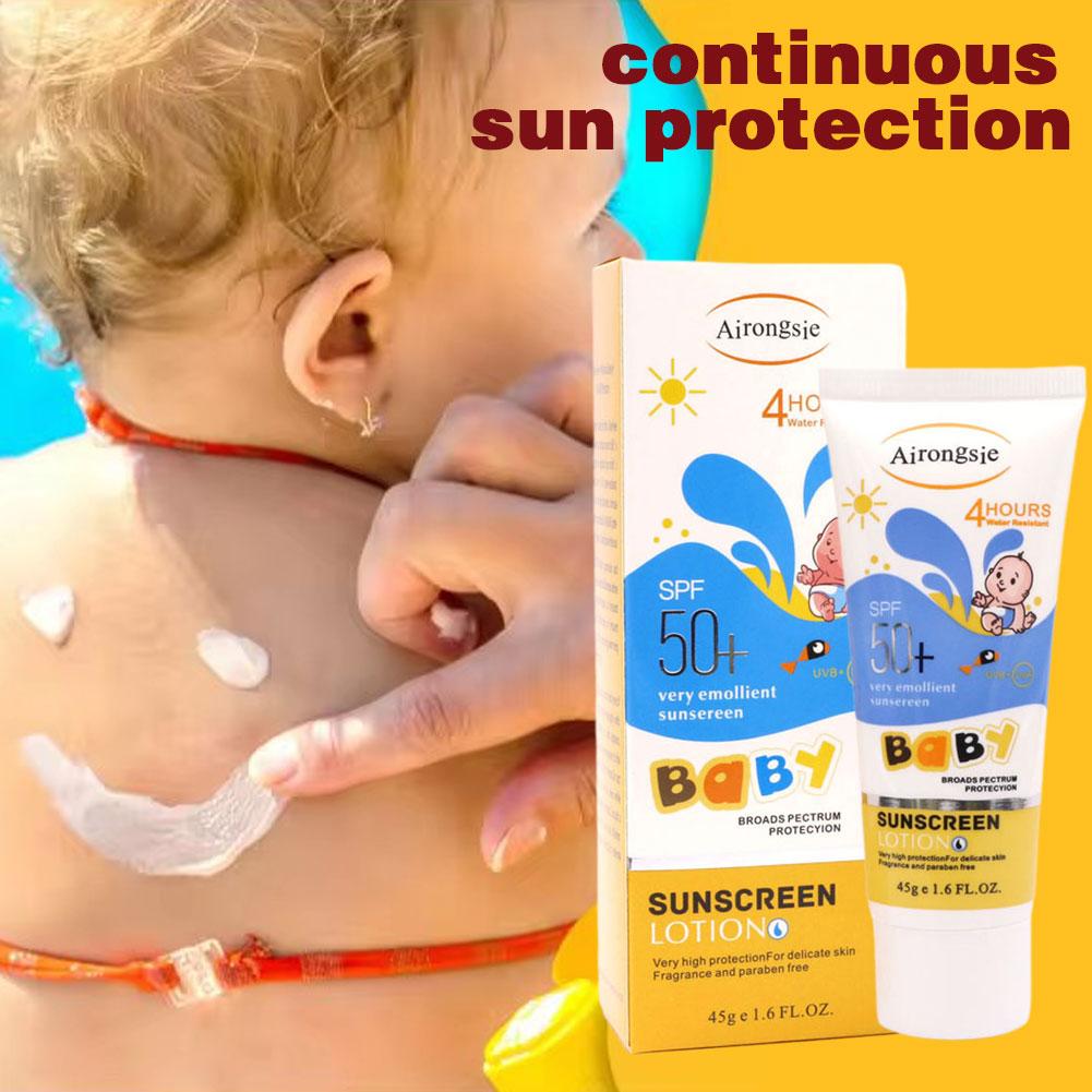 Airongsje SPF50+ Losion Tabir  - Baby Sunscreen Lotion ulasan dan harga