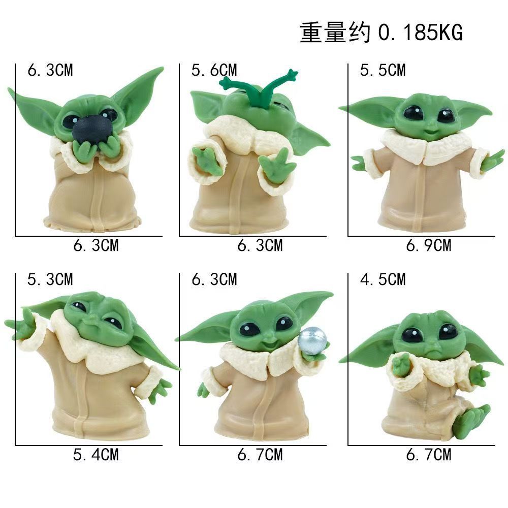 6 Buah/Set Baru Anime Star War - Baby Q Products ulasan dan harga