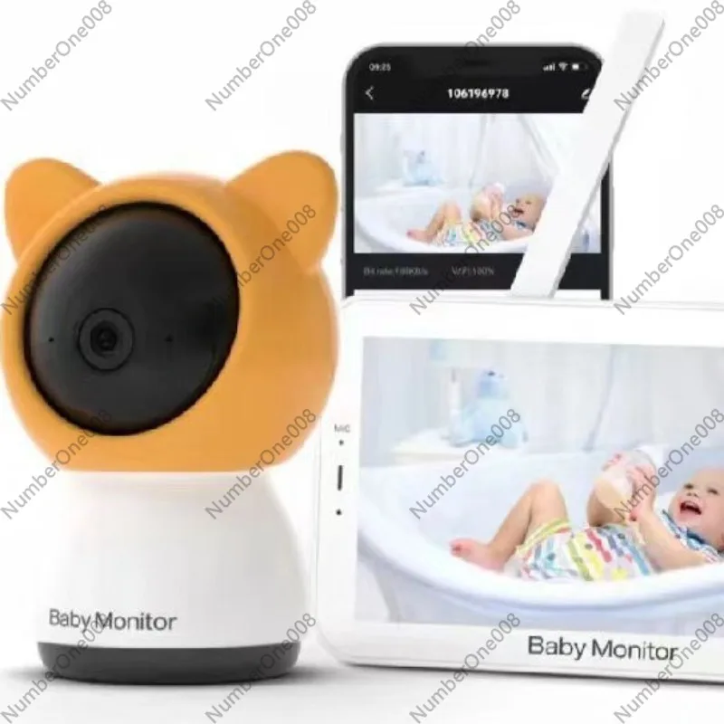 Monitor Bayi 5 Inci 1080P, Kam - Wireless Baby Monitor ulasan dan harga