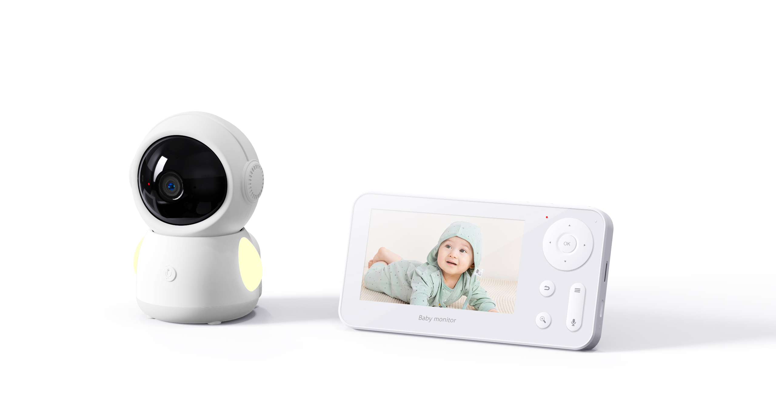 Layar 4.3 Inci 2MP 1080P Inter - Wireless Baby Monitor ulasan dan harga