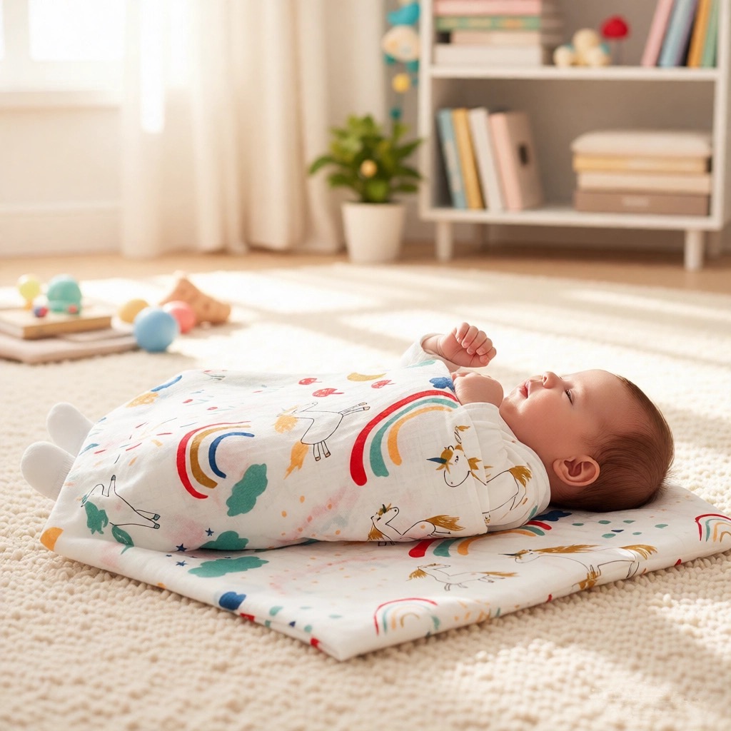 Kain Lap Bayi Kasa 4 Lapis Han - Baby Swaddle Blanket ulasan dan harga