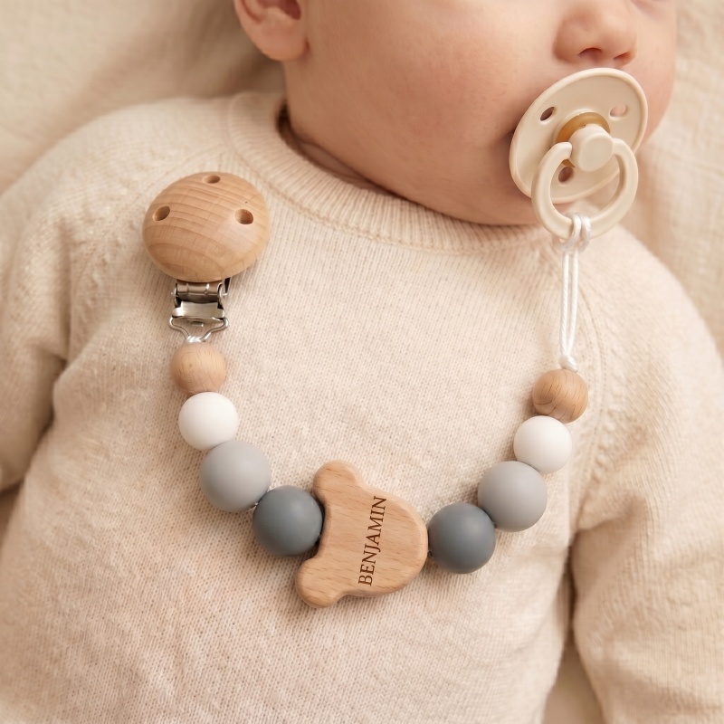 Penjepit Empeng Mittsboy Perso - Baby Pacifier Clip ulasan dan harga