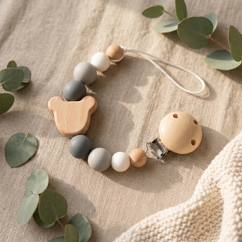 Penjepit Empeng Mittsboy Perso - Baby Pacifier Clip ulasan dan harga