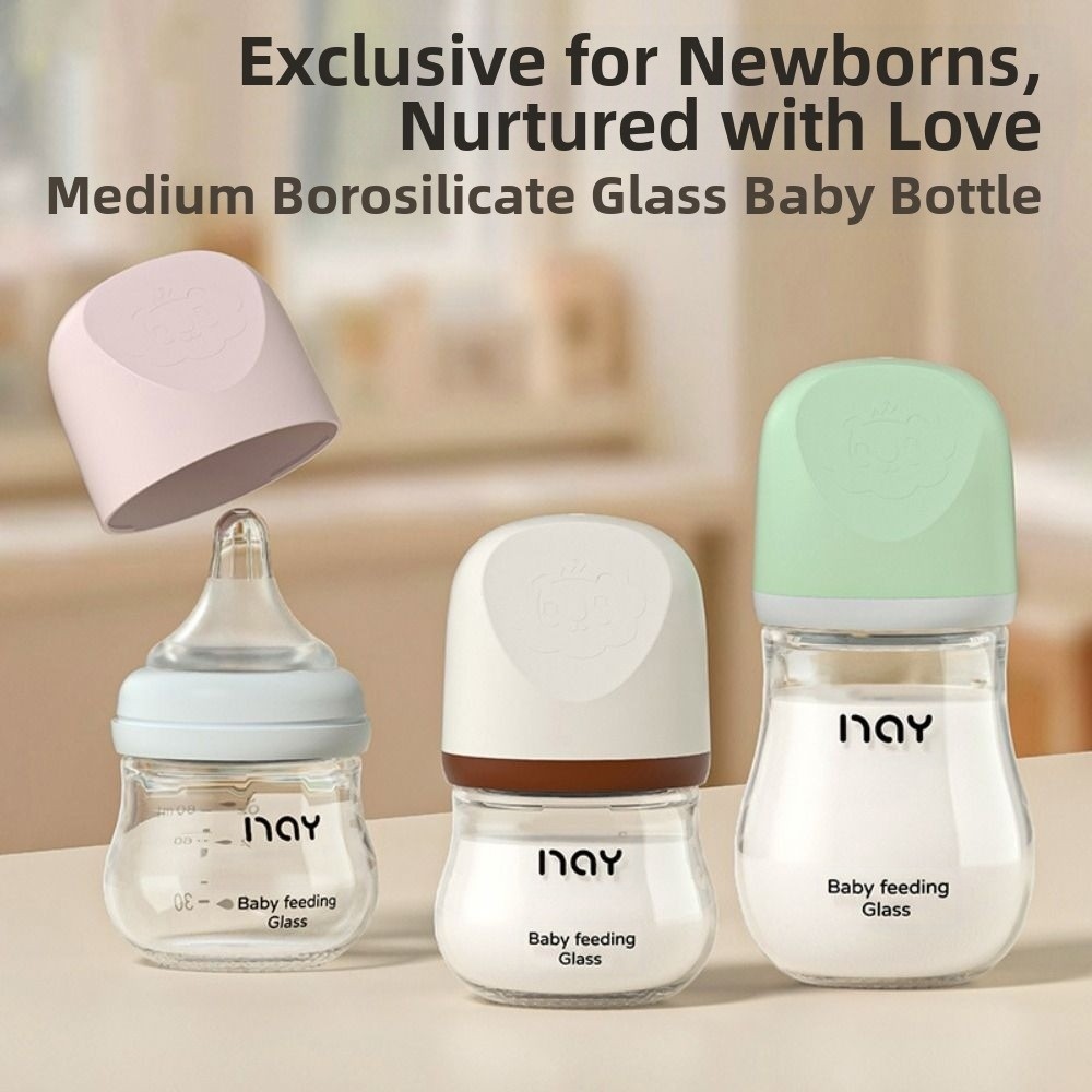 Botol Bayi Kaca Anti Perut Kem - Baby Products Useful ulasan dan harga
