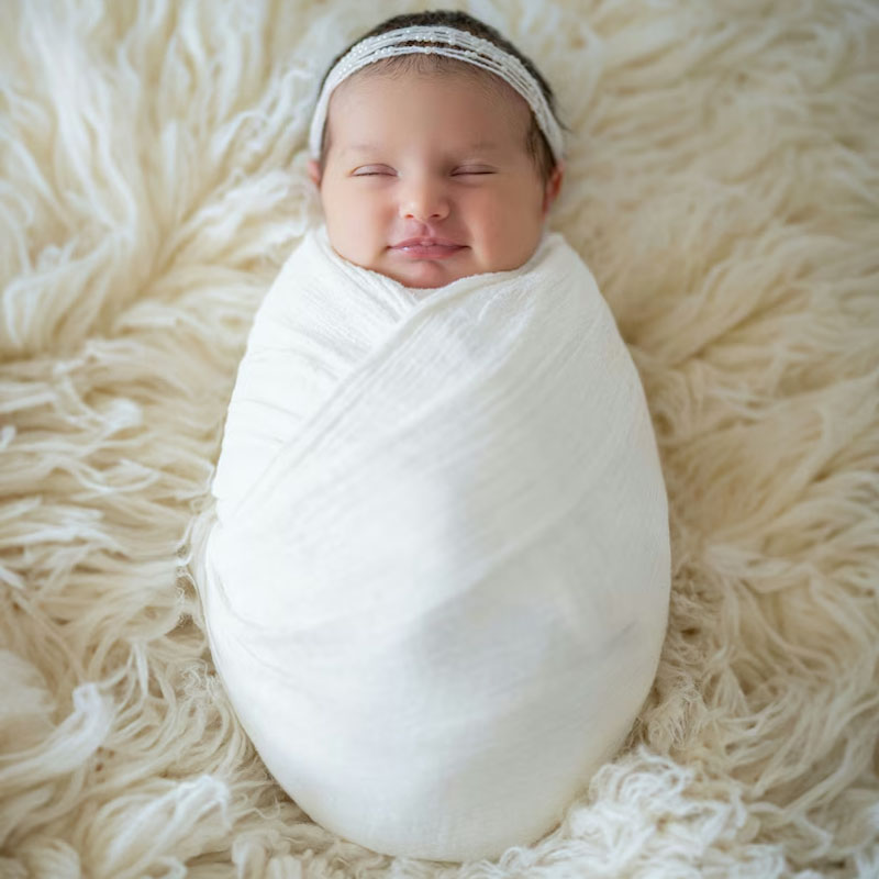 1 Buah/Kain Kasa Gelembung Lem - Baby Swaddle Blanket ulasan dan harga
