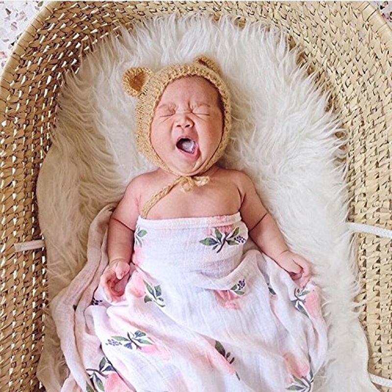 Selimut Bayi Swaddle Rose 120x - Baby Swaddle Blanket ulasan dan harga
