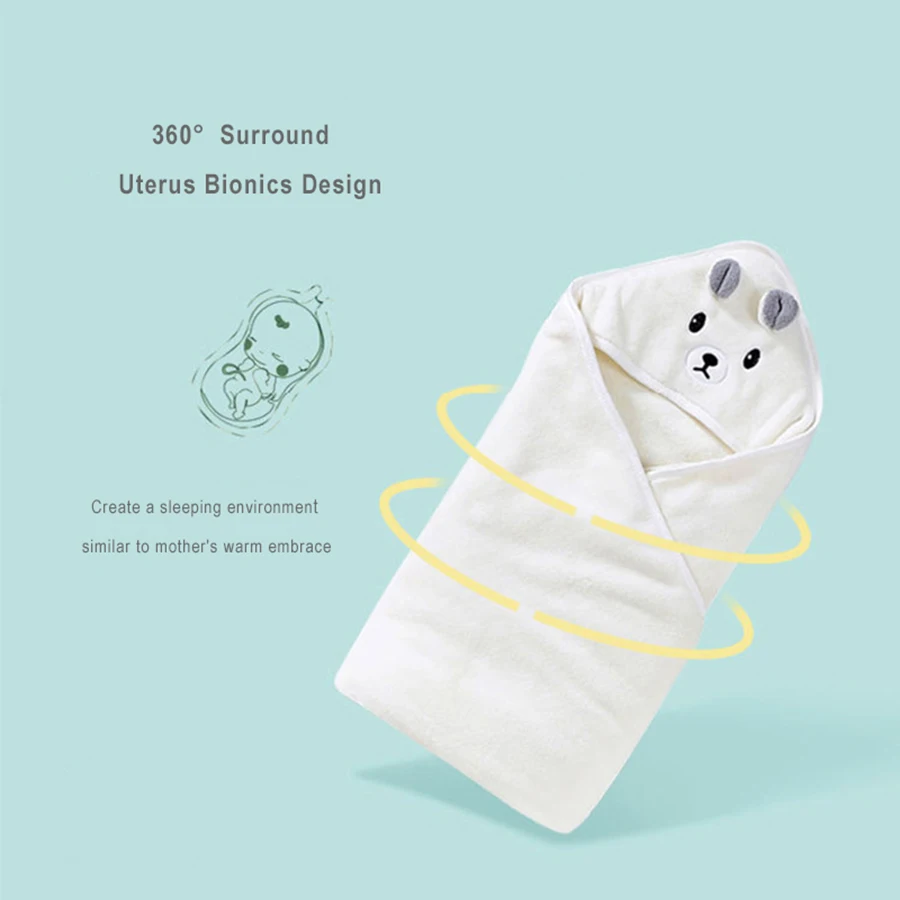vvocci Selimut Bayi Jubah Mand - Baby Swaddle Blanket ulasan dan harga