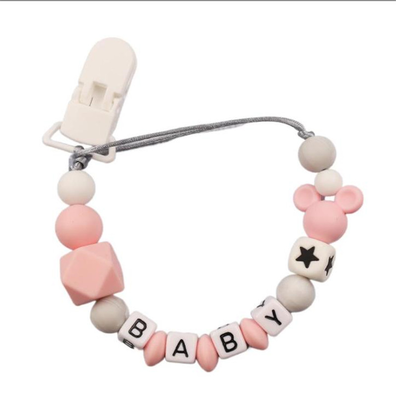 Bayi pribadi nama dot silikon  - Baby Pacifier Clip ulasan dan harga
