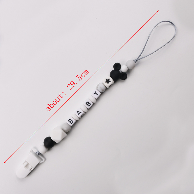 Bayi pribadi nama dot silikon  - Baby Pacifier Clip ulasan dan harga