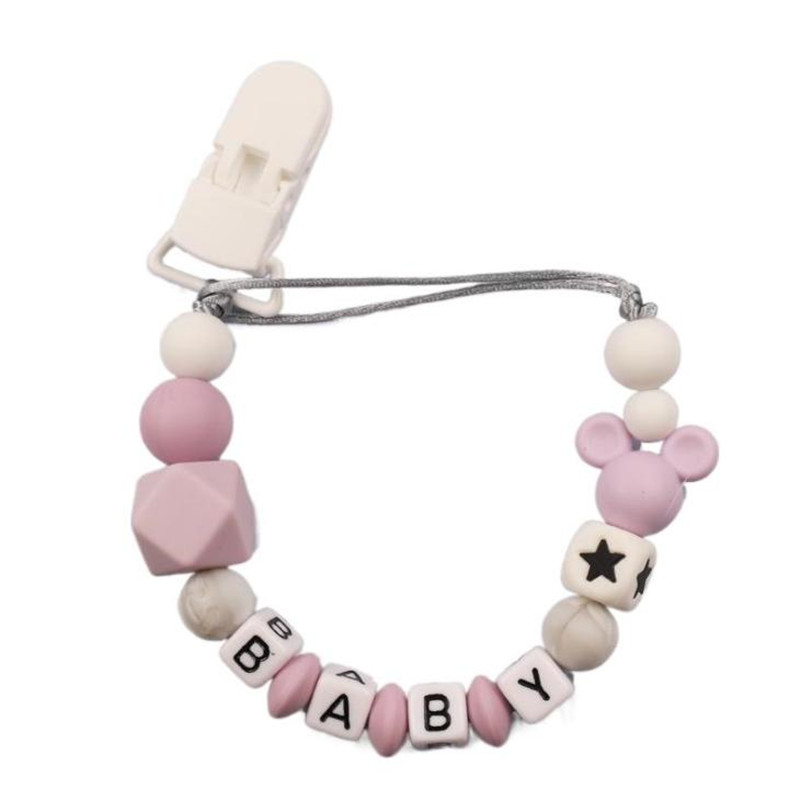 Bayi pribadi nama dot silikon  - Baby Pacifier Clip ulasan dan harga
