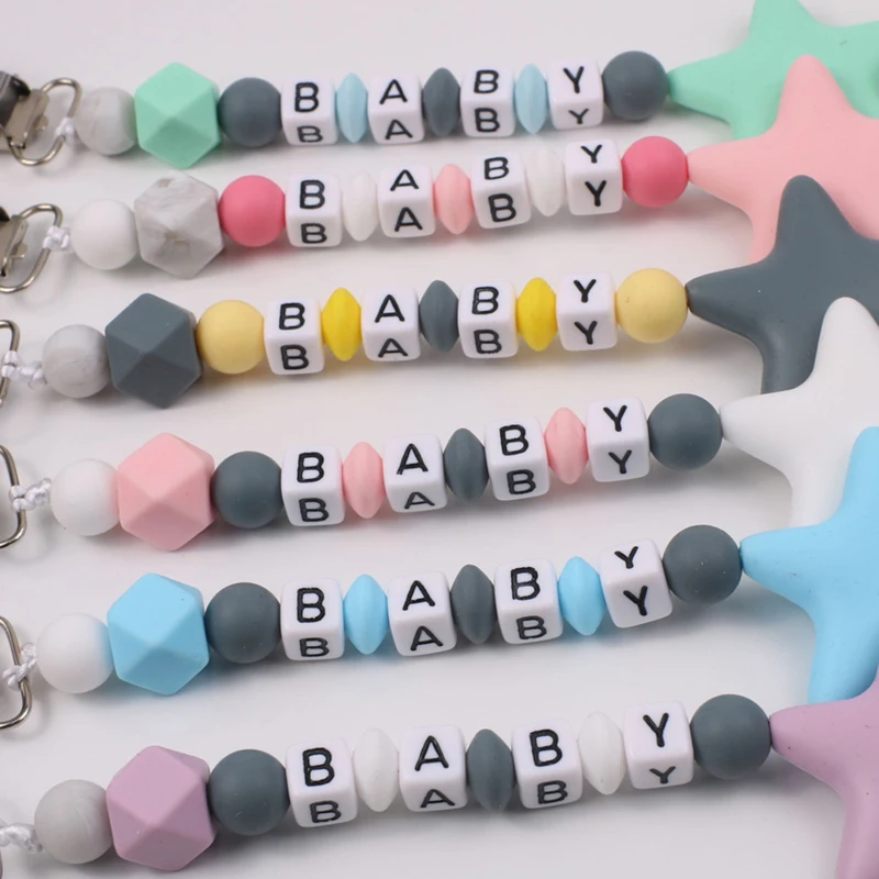 Gelang gigitan bayi nama priba - Baby Pacifier Clip ulasan dan harga