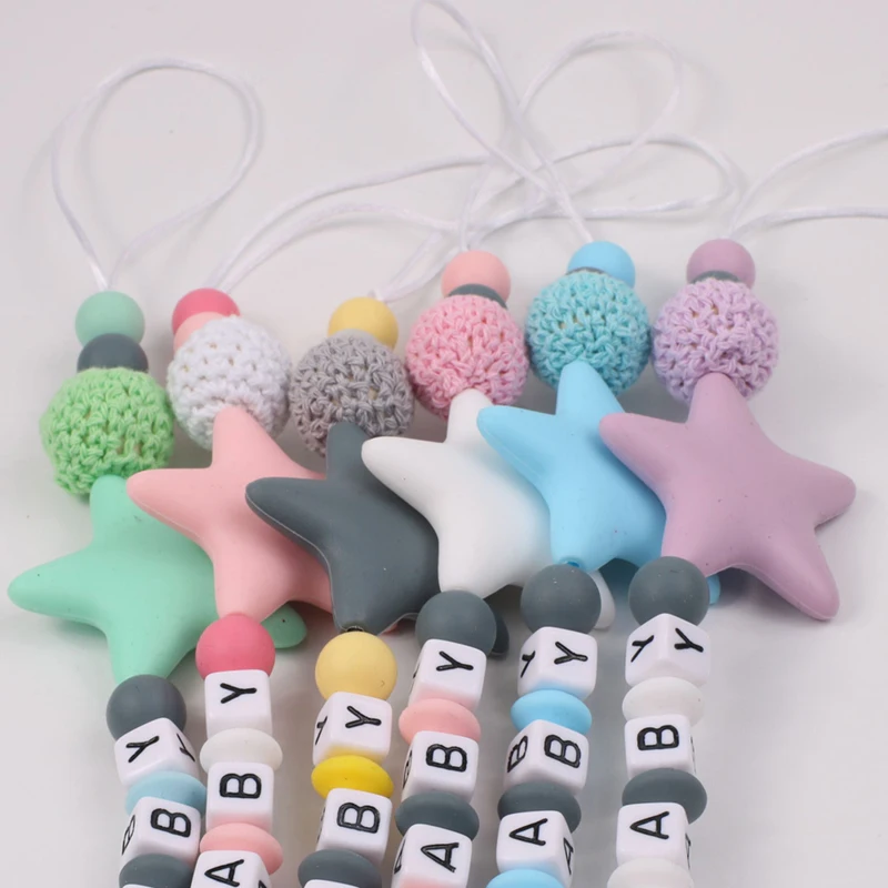 Gelang gigitan bayi nama priba - Baby Pacifier Clip ulasan dan harga