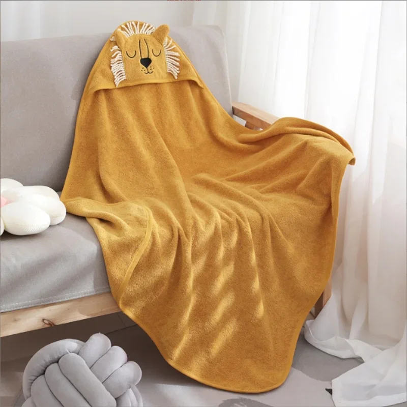 Jubah Mandi Bayi Katun Penyera - Baby Swaddle Blanket ulasan dan harga