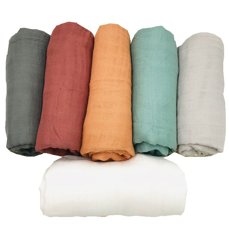Selimut Bayi Warna Hitam Murni - Baby Swaddle Blanket ulasan dan harga